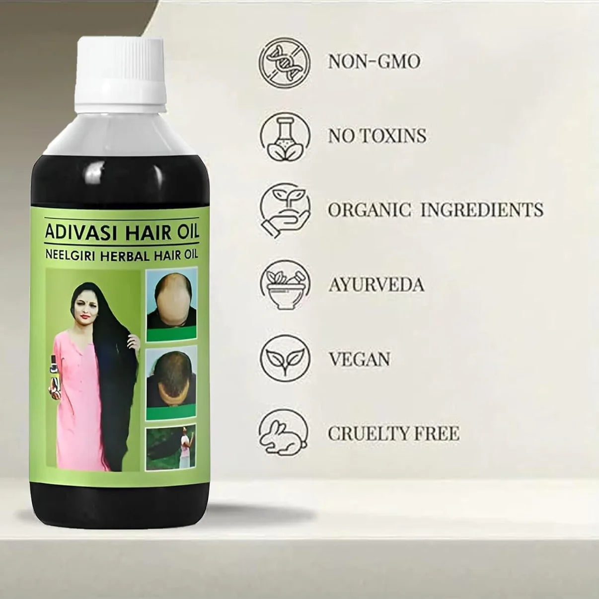 🌿✨ ORIGINAL ADIVASI HERBAL HAIR OIL ✨🌿 🔥 BUY 1 GET 1 FREE 🔥 💥 Don’t miss out on this amazing offer! 💥