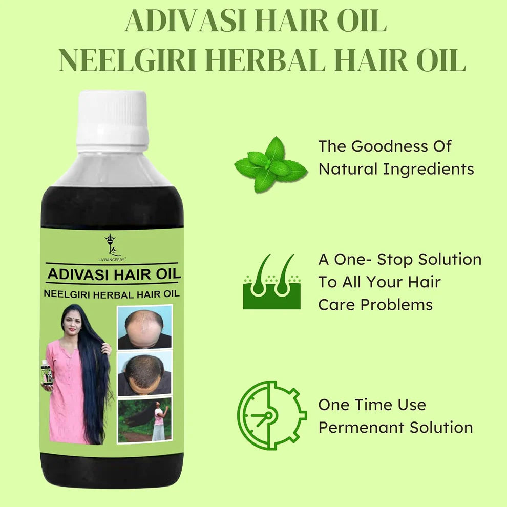 🌿✨ ORIGINAL ADIVASI HERBAL HAIR OIL ✨🌿 🔥 BUY 1 GET 1 FREE 🔥 💥 Don’t miss out on this amazing offer! 💥