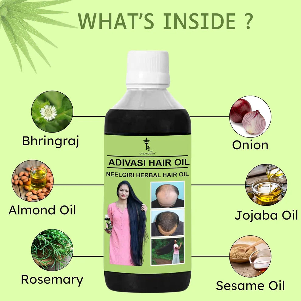 🌿✨ ORIGINAL ADIVASI HERBAL HAIR OIL ✨🌿 🔥 BUY 1 GET 1 FREE 🔥 💥 Don’t miss out on this amazing offer! 💥