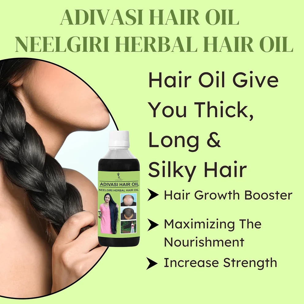 🌿✨ ORIGINAL ADIVASI HERBAL HAIR OIL ✨🌿 🔥 BUY 1 GET 1 FREE 🔥 💥 Don’t miss out on this amazing offer! 💥