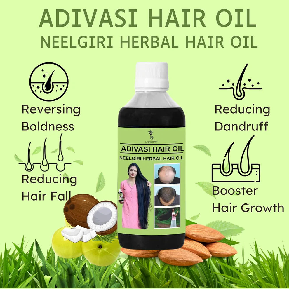 🌿✨ ORIGINAL ADIVASI HERBAL HAIR OIL ✨🌿 🔥 BUY 1 GET 1 FREE 🔥 💥 Don’t miss out on this amazing offer! 💥